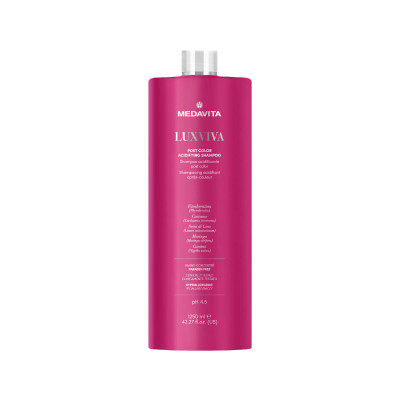 Luxviva Anti Yellow Blonde Enhancer Shampoo 1250ml / Антижелтый шампун с сине-фиолетовым пигментом 1250ml