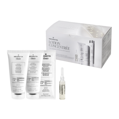 Kit Lotion Concentrée Anti-Hair Loss Intensive Treatment 13×6ml + Elisièr Pre-Shampoo Treatment 15ml + Shampoo 100ml + Conditioner 100ml