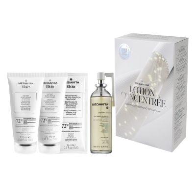 Kit Lotion Concentrée Anti-Hair Loss Intensive Treatment 100ml + Elisièr Pre-Shampoo Treatment 15ml + Shampoo 100ml + Conditioner 100ml