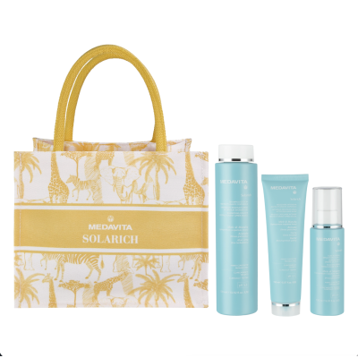 Solarich KIT Hair&Body Restructuring After-Sun Shower Gel 400ml + Mask 150ml + Miracle Cream Oil 150ml Solarich KIT Hair&Body Restructuring After-Sun Shower Gel 400ml + Mask 150ml + Miracle Cream Oil 150ml