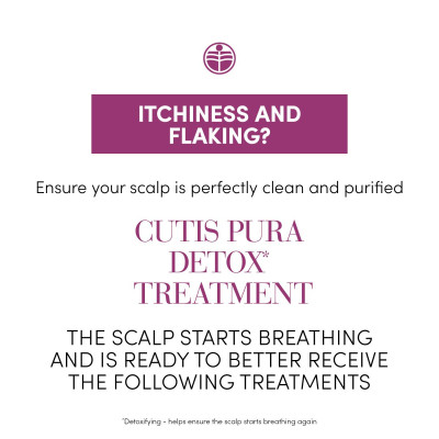Cutis pura scalp & skin exfoliating clay scrub 75ml